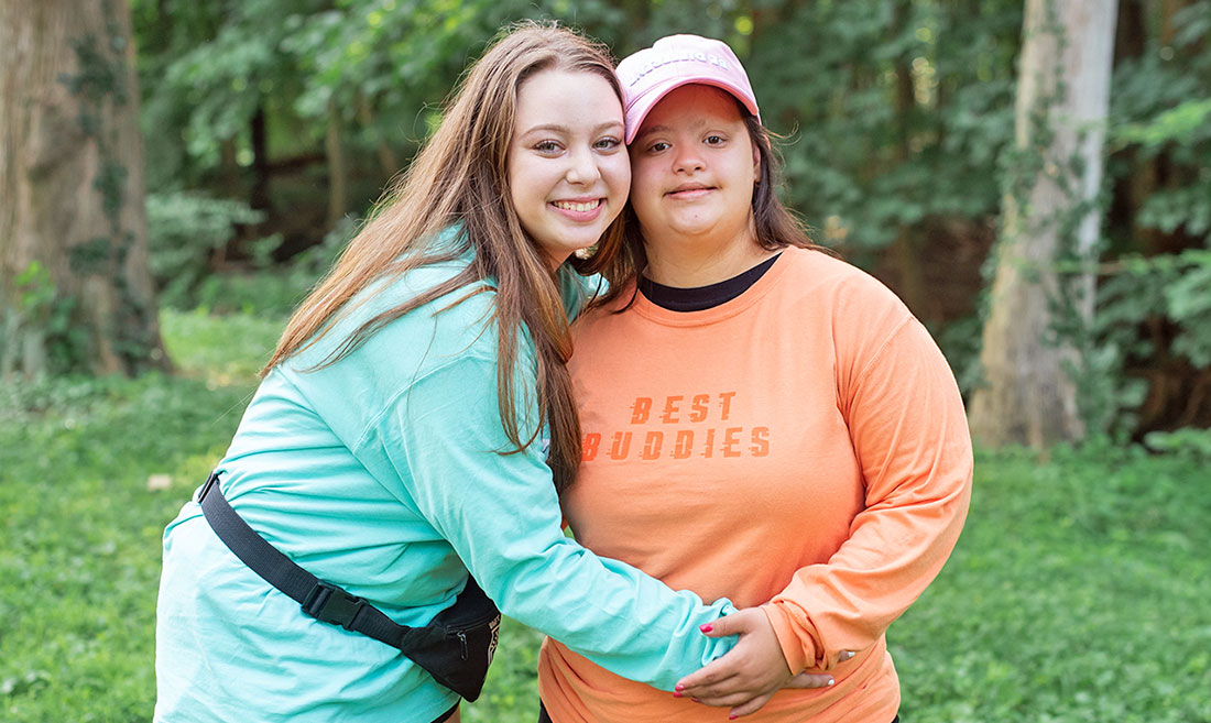 BBFL-Jennifer-Martinez-and-Molly-Morrina-HS10 Friendship Pair Jennifer and Molly in an embrace